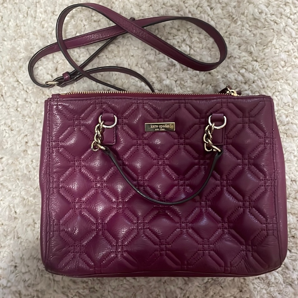 Kate Spade purple purse